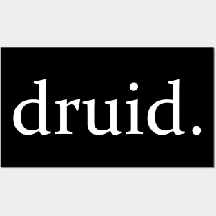 druid Posters and Art